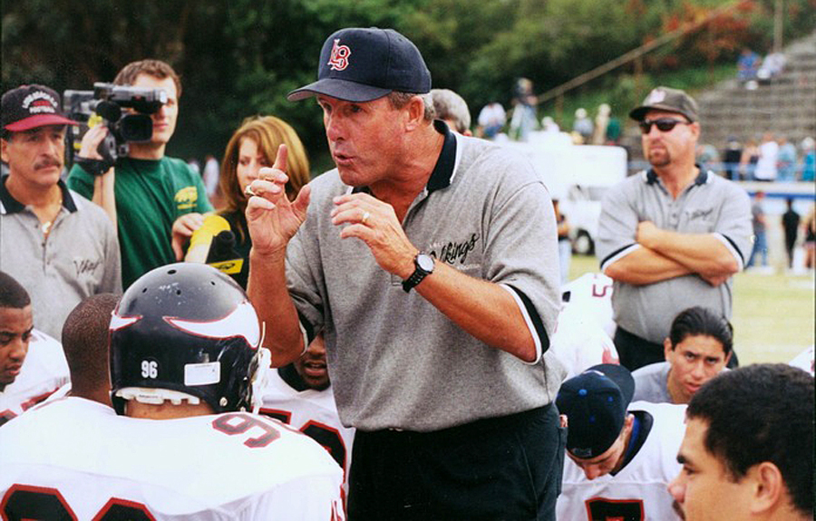 Larry Reisbig led Long Beach City College to a National Championship in 1995. After coaching, he became athletic director at LBCC and served as the first president of the SCFA. (Photo courtesy LBCC Athletics)