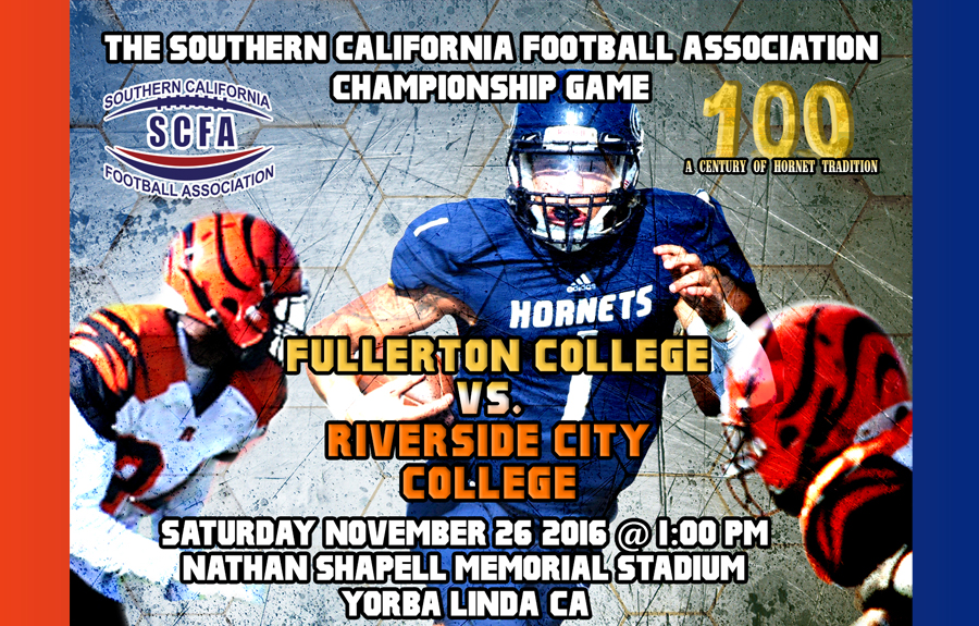 Riverside, Fullerton to battle in 2016 SCFA Championship game