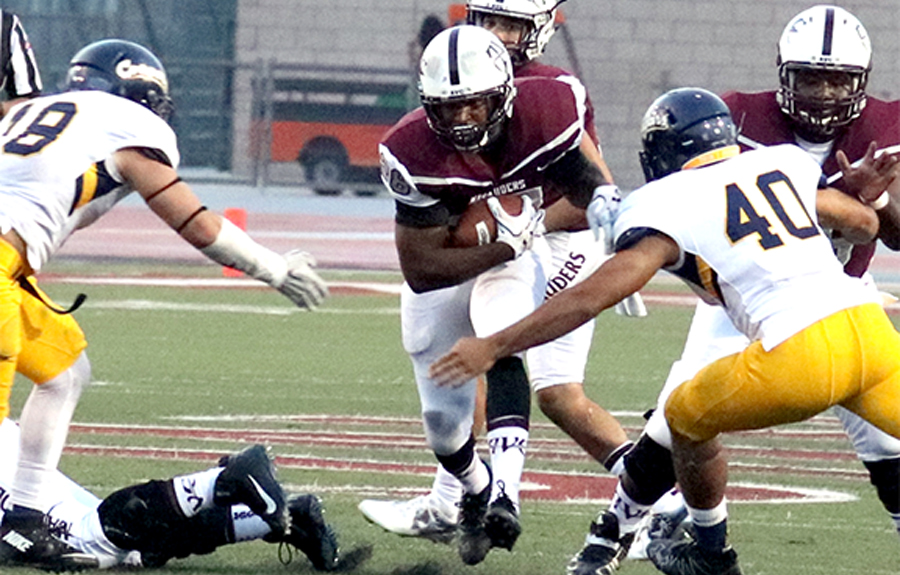 Antelope Valley College running back DJ Payne