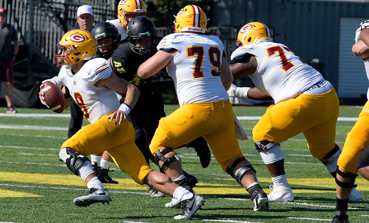 Saddleback quarterback Robbie Patterson